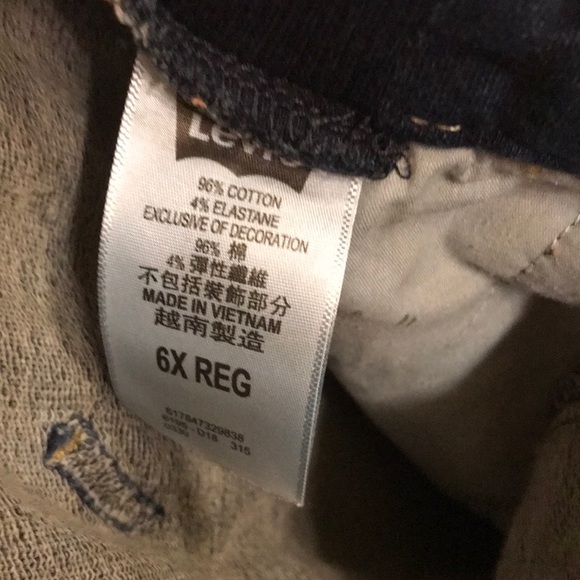 Girl’s Levi’s knit jogger 6X regular - Picture 6 of 6